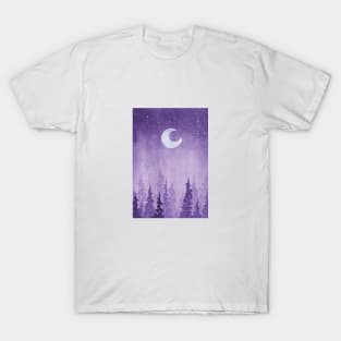 Watercolor forest T-Shirt